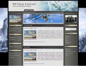 WP Final Fantasy theme